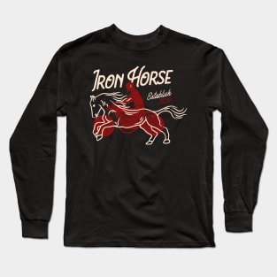 Iron Horse (black) Long Sleeve T-Shirt